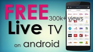 How to watch tv live  anytime  anywhere  free for Android  2G  3G 4G [upl. by Lemmy]