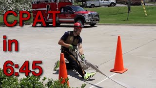 Firefighter CPAT Test in 645 [upl. by Rebah]