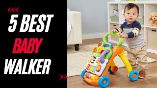 TOP 5 BEST BABY WALKERS  Toprated baby walkers 2023 for your little one [upl. by Grigson]