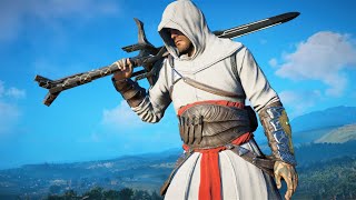 Assassins Creed Valhalla  Altair Master Assassin Stealth Kills Gameplay [upl. by Anaimad]