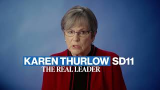 Join me in supporting Karen Thurlow for Senate District 11 [upl. by Korney398]