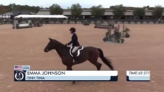 2nd place in Maclay  Emma Claire Johnson and Tiny Tina 2nd place finisher🥈🥈 [upl. by Soll]