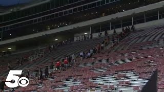 U of A remembers 911 with stair climb [upl. by Sosthena]