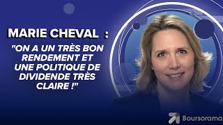 Marie Cheval PDG de Carmila  quotOn a un bon rendement et une politique de dividende claire quot [upl. by Latsyrd418]