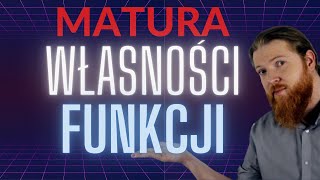 Odczytywanie własności funkcji z wykresu PEWNIAK funkcje cz1 MATURA PODSTAWA [upl. by Sitoiyanap980]