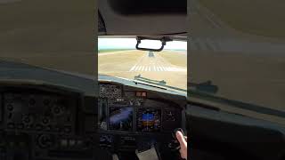 Satisfaction Cockpit Views Landing Boeing 737  Realistic Landing POV [upl. by Eltsirk230]