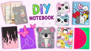 14 DIY AMAZING NOTEBOOK IDEAS  Handmade Notebooks  Notebook Cover Ideas  Back To School Hacks [upl. by Trimmer]