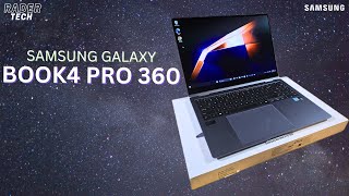 Samsung Galaxy Book4 Pro 360  Unboxing and Comparison to the Book3 Pro 360 [upl. by Asinla]