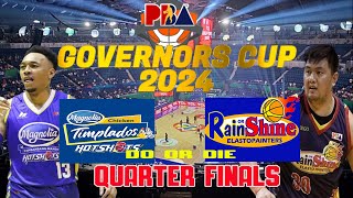 PBA LIVE 🔴MAGNOLIA HOTSHOTS VS RAIN OR SHIN DO OR DIE PBA GOVERNORS CUP 2024  LIVE SCOREBOARD [upl. by Airdni]