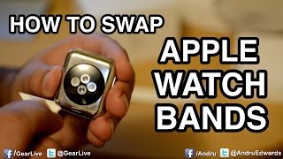 Apple Watch How to Change Apple Watch Bands [upl. by Nosdivad973]