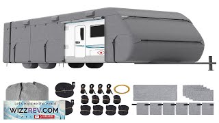 VEVOR Trailer Travel RV Cover 2022 ft Class A Camper Cover NonWoven Review [upl. by Cos]