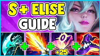 HOW TO PLAY ELISE JUNGLE amp SOLO CARRY IN SEASON 11  Elise Guide S11  League Of Legends [upl. by Cally140]