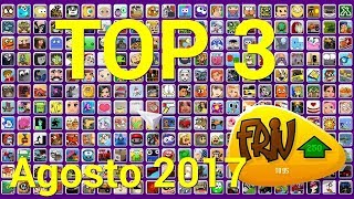 TOP 3 Mejores Juegos Frivcom de AGOSTO 2017 [upl. by Eninnej]