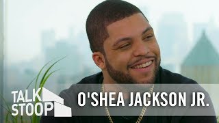 OShea Jackson Jr Talks Biggest Inspirations His Father And The Late John Singleton  Talk Stoop [upl. by Relda]