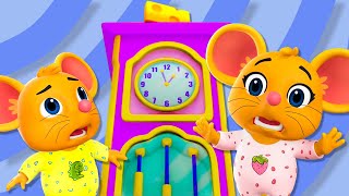 Hickory Dickory Dock  More Fun Nursery Rhymes amp Kids songs [upl. by Hannahc]