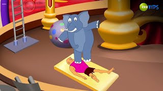 Bantul and Elephants Fun  Bangla Cartoon for Kids  Superhero Story  Zee Kids [upl. by Manthei628]