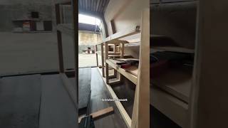 Micro Camper Van Build  VW Caddy Maxi Part 611 shorts vanlife microcamper [upl. by Einnoj]