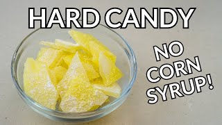 HOMEMADE Hard Candy Recipe NO CORN SYRUP  The Perfect GIFT [upl. by Lindi]