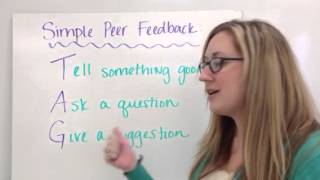 Simple Peer Feedback [upl. by Arah]