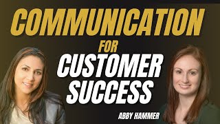 Importance of Customer COMMUNICATION for CUSTOMER SUCCESS [upl. by Celka]