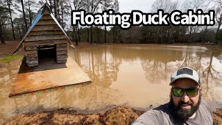 I Built A Floating Duck House On The Pond [upl. by Alia360]