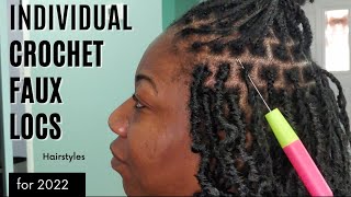 How To Do Crochet Faux Locs Like Individuals  The Neatest Crochet Faux Locs [upl. by Nnyleimaj]