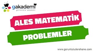 ALES Matematik Problemler Soru Çözümleri [upl. by Jourdain233]