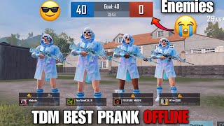 😂PRANK OFFLINE TDM amp ZERO KILL CHALLENGE 😎Solo VS Squad🔥SAMSUNGA3A5J2J3J5J7S5S6J1XMAX [upl. by Yelyab579]