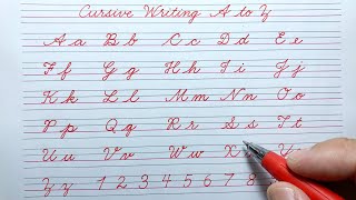 Cursive writing a to z  Cursive abcd  Cursive letter  Chhoti abcd  Cursive handwriting practice [upl. by Marybelle]