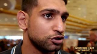 AMIR KHAN quotKELL BROOK NEEDS TO PROVE HIMSELFquot [upl. by Baal759]