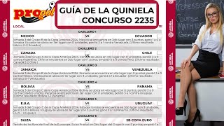 Guia de la Quiniela Progol 2235 [upl. by Dyna980]