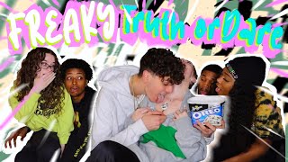 FREAKY Truth or Dare Couples Edition things got JUICY😳 [upl. by Neelyt]