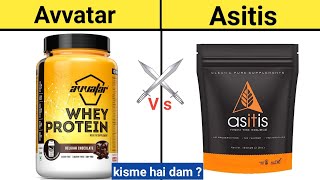 Avvatar whey protein vs asitis whey protein [upl. by Yeca613]