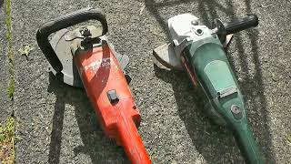 Hilti Angle Grinder Vs Metabo Angle Grinder  Which Cuts Through the FASTEST [upl. by Harald]