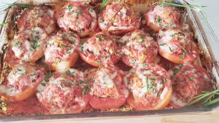 Recette de Pommes de terre farcies au four [upl. by Letsou133]