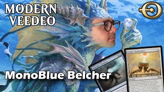 The craziest Modern Combo deck MonoBlue Belcher  Modern  MTGO [upl. by Domingo215]