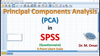 Principal Components Analysis PCA in SPSS [upl. by Tankoos]