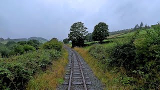 Part 2  Drivers Eye View Wales  Welshpool amp Llanfair Railway  Llanfair Caereinion to Welshpool [upl. by Philis]