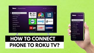 How to Connect Phone to Roku Tv [upl. by Nodyroc363]