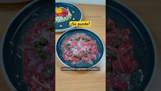 ¿Se puede comer carne cruda cienciaycocina shorts [upl. by Boniface]