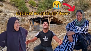 A very big shock to Mojtaba Zahras displacement in the mountains and desert [upl. by Anairdna]