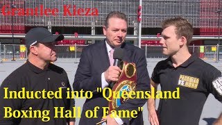 Another milestone for Grantlee Kieza  Inducted into Boxing Hall of Fame [upl. by Aileno134]