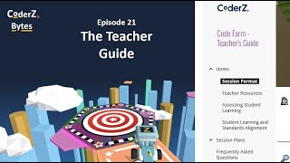 CoderZ Bytes EP21  The Teacher Guide [upl. by Isak]