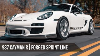 Porsche 987 Cayman RquotSquot on Apex VS5RS and EC7RS Wheels [upl. by Fuld]