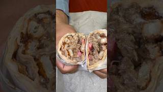 steak shawarma with fresh duck froiz and bickles foodshorts recipe [upl. by Olocin]