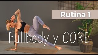 30 MIN FULLBODY Y CORE 🤎 SIN MATERIAL  PIERNAS GLÚTEOS ABDOMINALES Y BRAZOS [upl. by Nalorac]