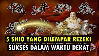 5 SHIO YANG DILEMPAR REZEKI SUKSES DALAM WAKTU DEKAT [upl. by Amuh]