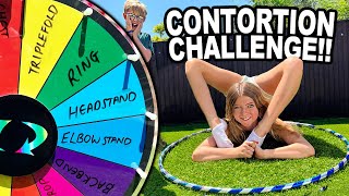 COMPLETE THE CONTORTION CHALLENGE OR FACE THE CONSEQUENCE  😜 [upl. by Riggins]