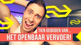 10 geboden van HET OPENBAAR VERVOER  Furtjuh [upl. by Aibun867]