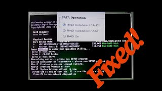 DELL not booting  AHCI  RAID  Drives Configuration [upl. by Denis]